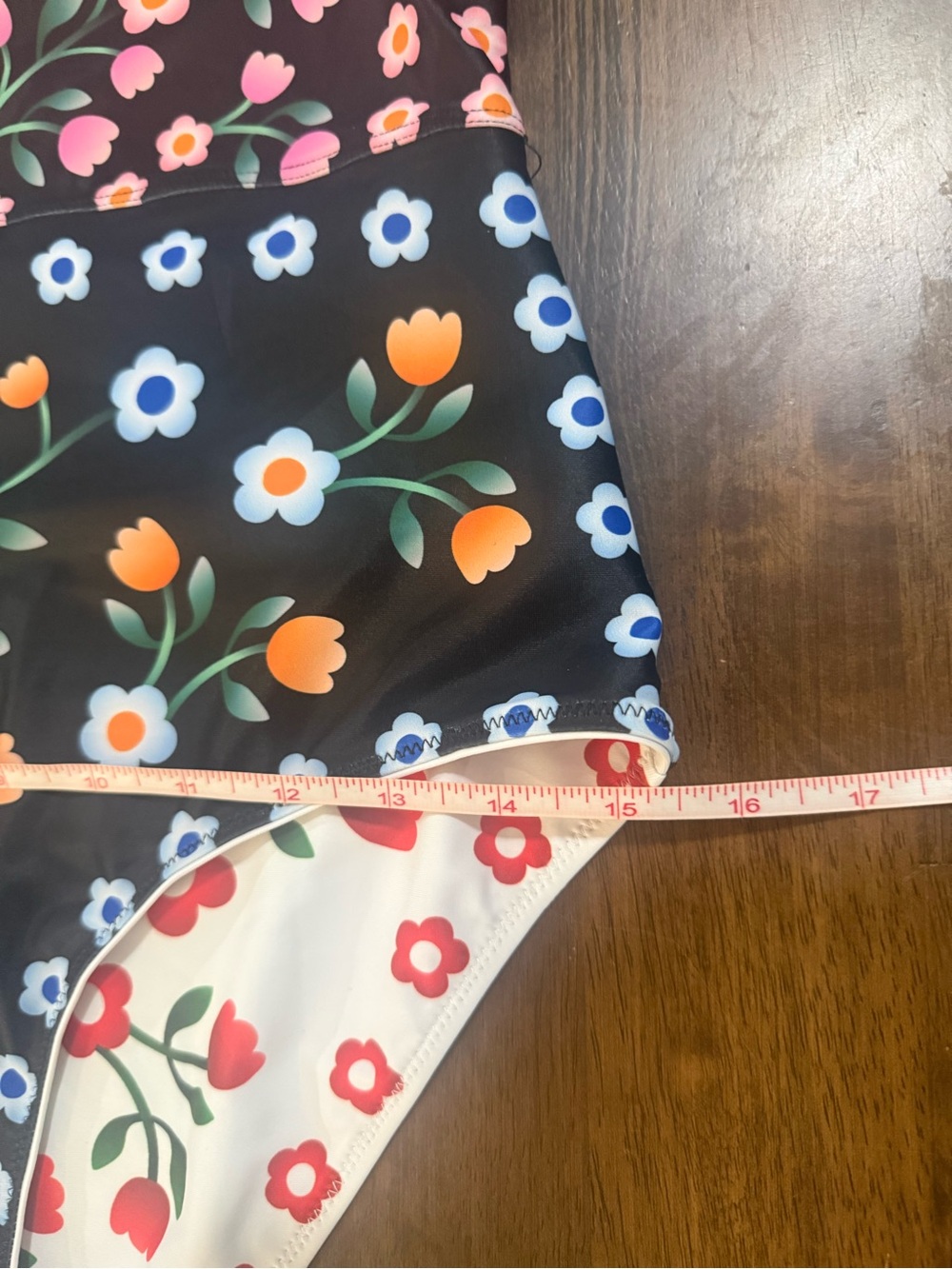 Jessie Zhao Day/Night Garden Reversible One-Piece Swimsuit with Tie Straps - Picture 14 of 14